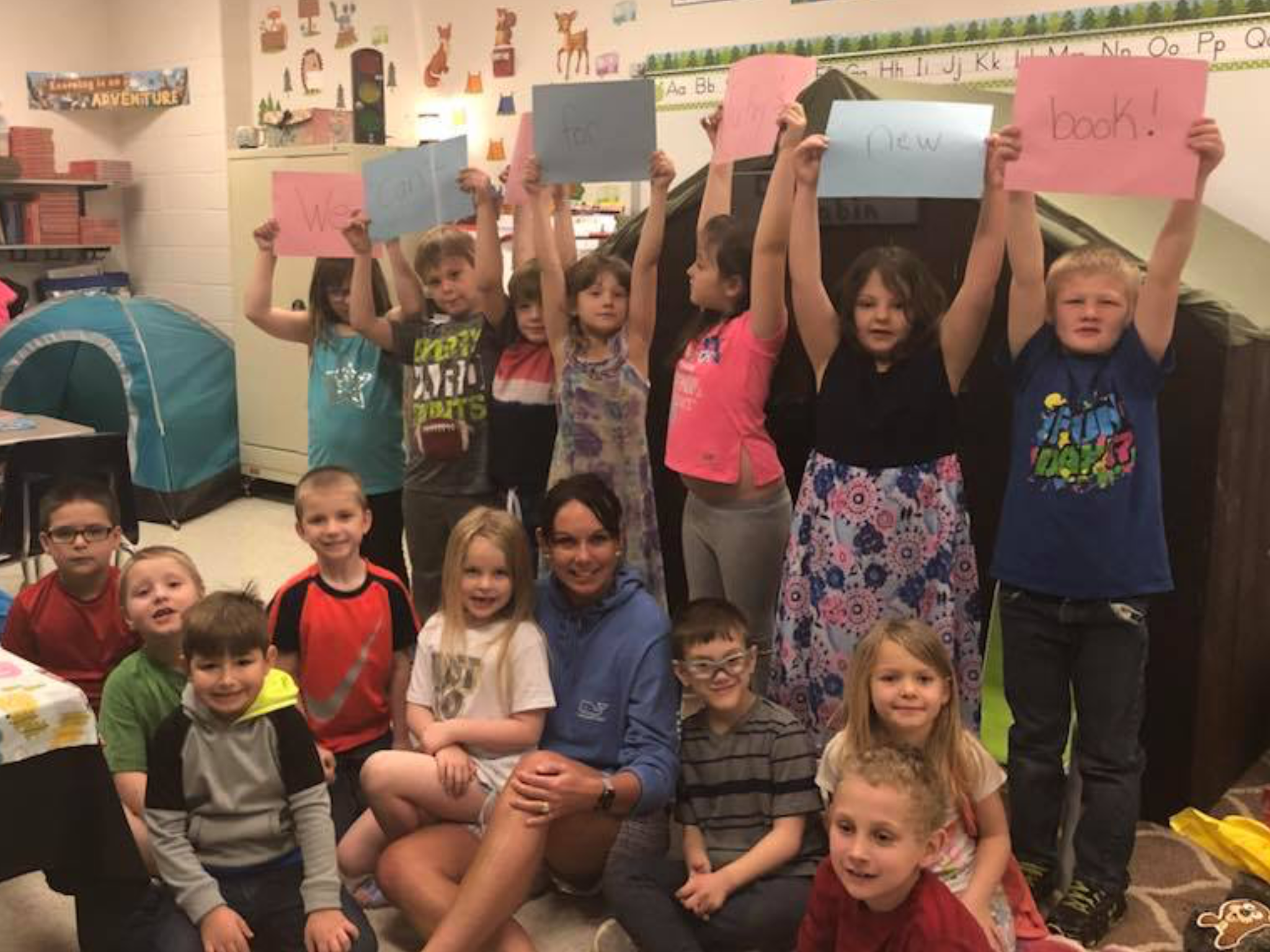 Ms. Sandi & her class