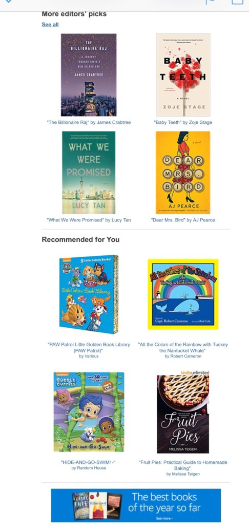 Amazon’s Picks for the Day!
